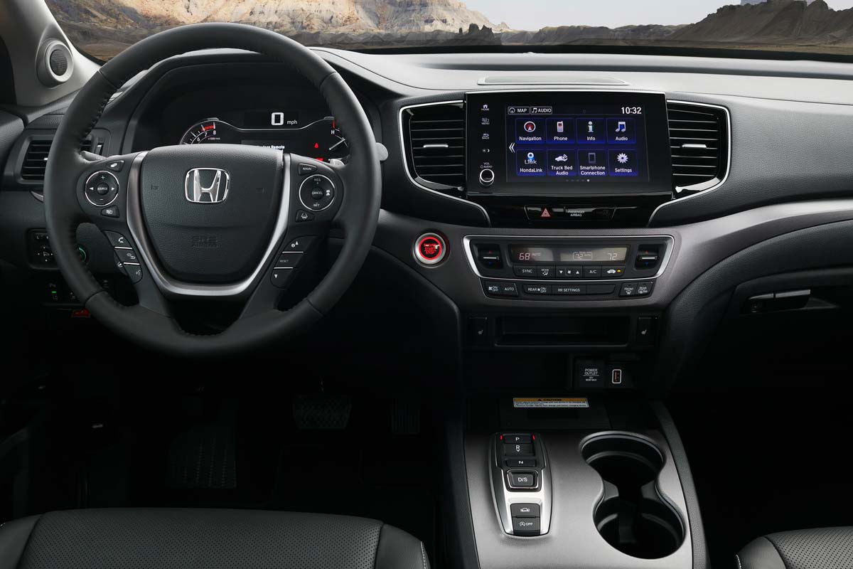 Interior Honda Ridgeline 2021