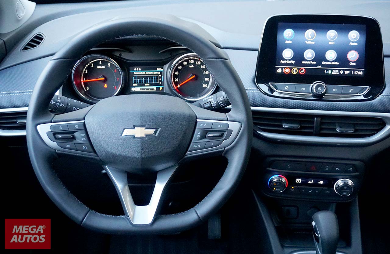 Interior nueva Chevrolet Tracker Premier