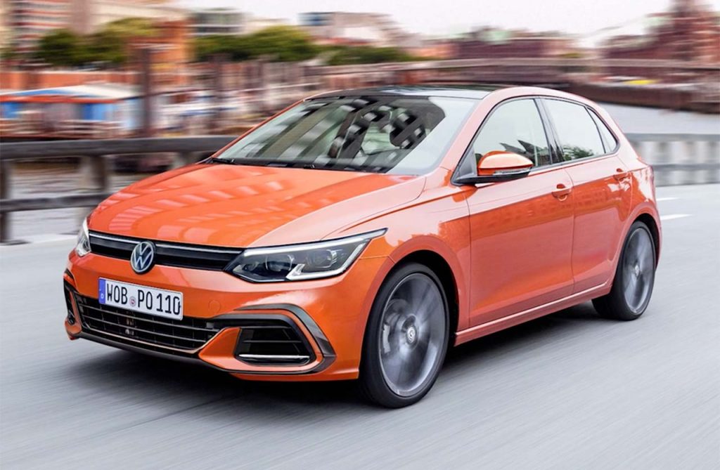Volkswagen Polo 2021 restyling render