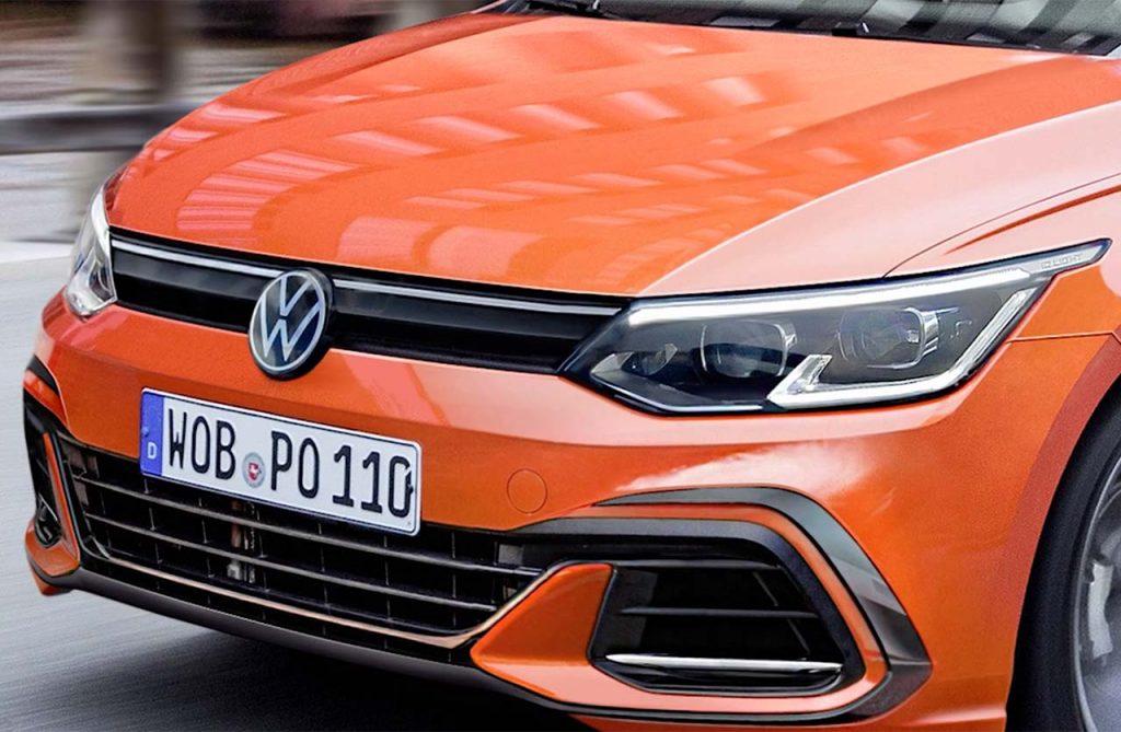 Volkswagen Polo 2021 restyling render