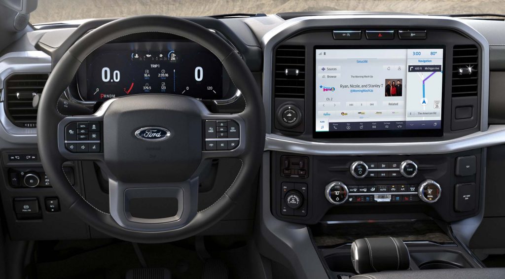 Interior Nueva Ford F-150 (2021)
