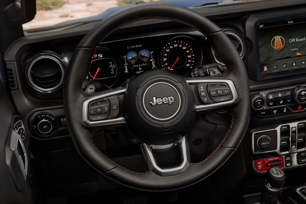 Interior Jeep Wrangler Rubicon 392