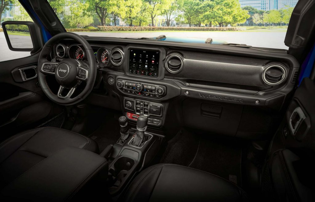 Interior Jeep Wrangler Rubicon 392