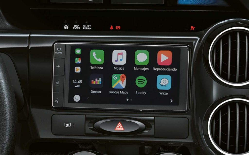 Nuevo sistema multimedia Toyota Etios 2021