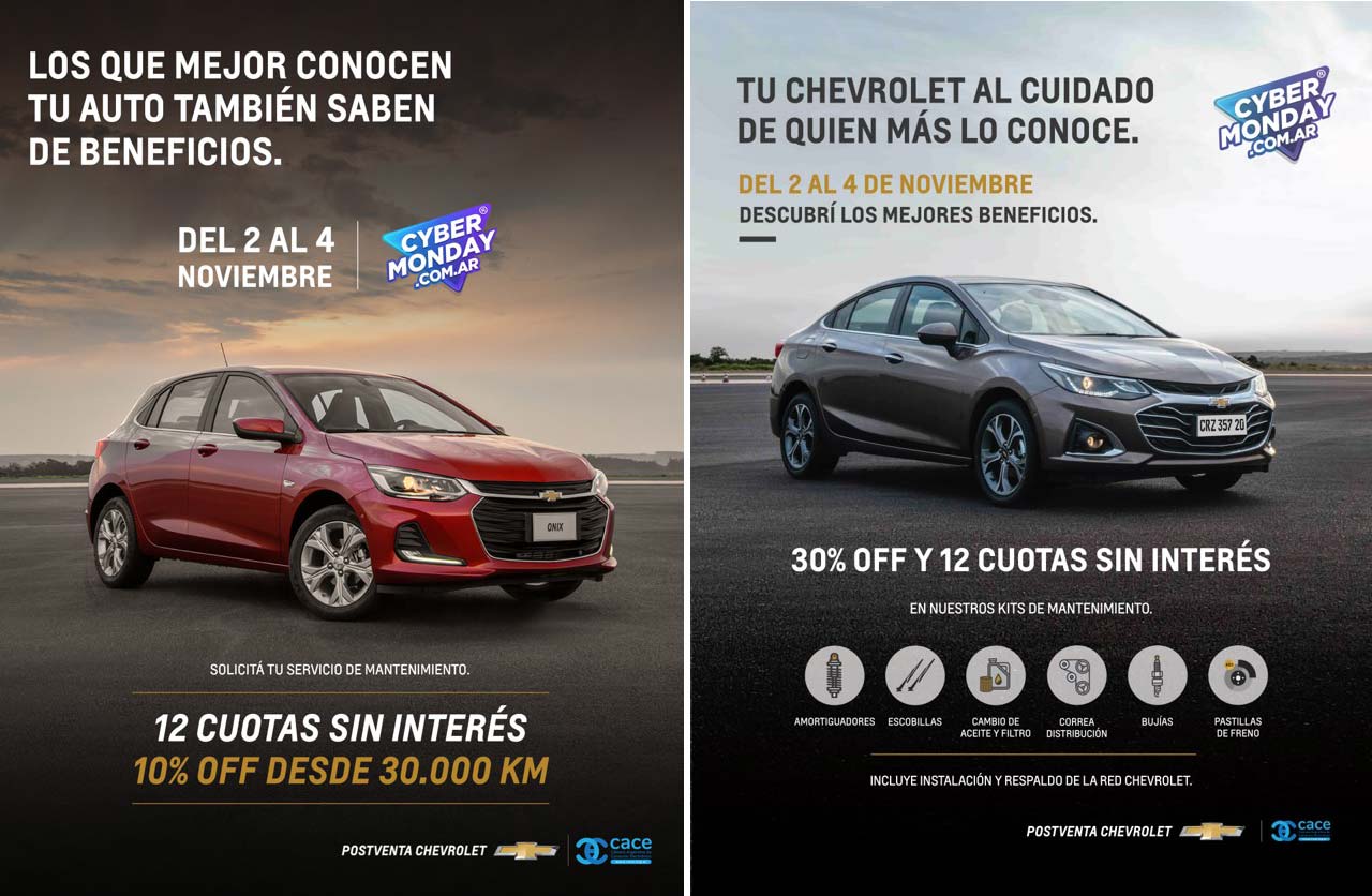 Chevrolet dice presente en el Cyber Monday con promociones exclusivas