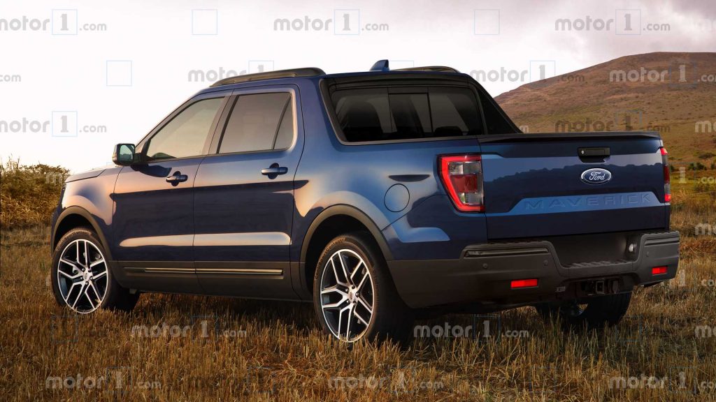 Pick up Ford Maverick render