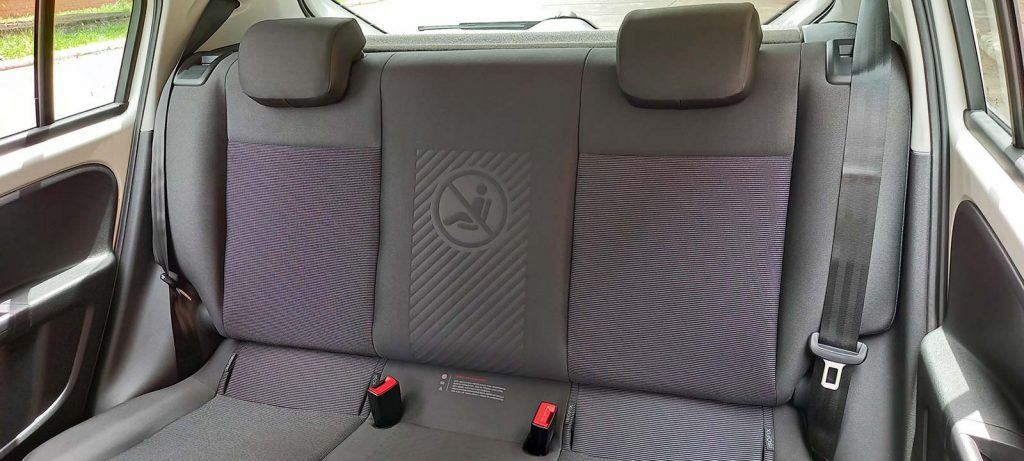 Plazas traseras Volkswagen Up! 2021