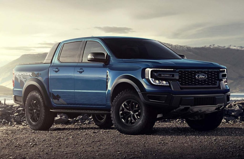 Ford Ranger Raptor 2023 render
