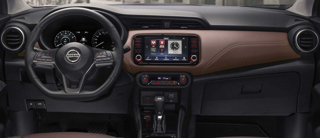 Interior Nissan Kicks 2021