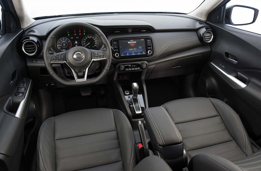 Interior Nuevo Nissan Kicks 2022