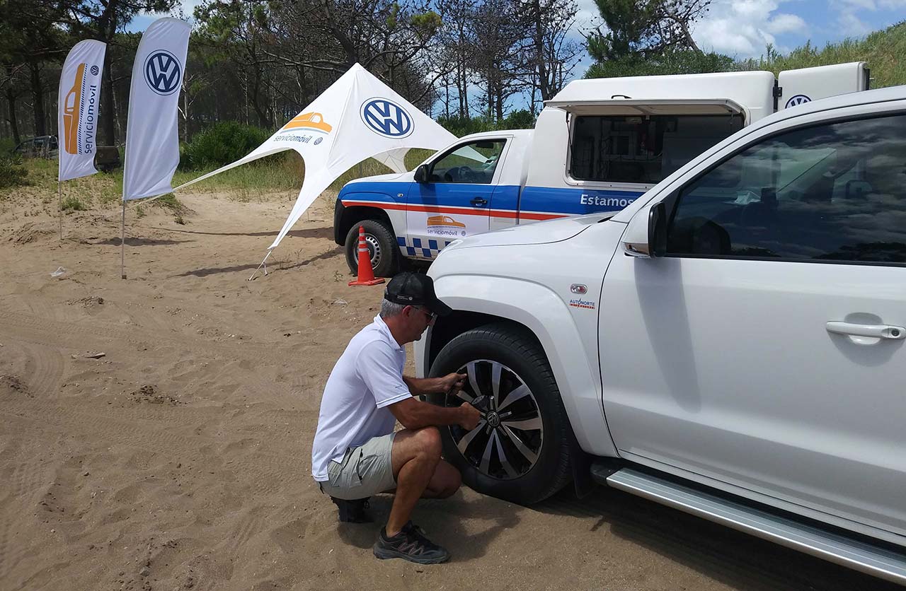 Verano 2021: el Servicio Móvil de Volkswagen se muda a la costa