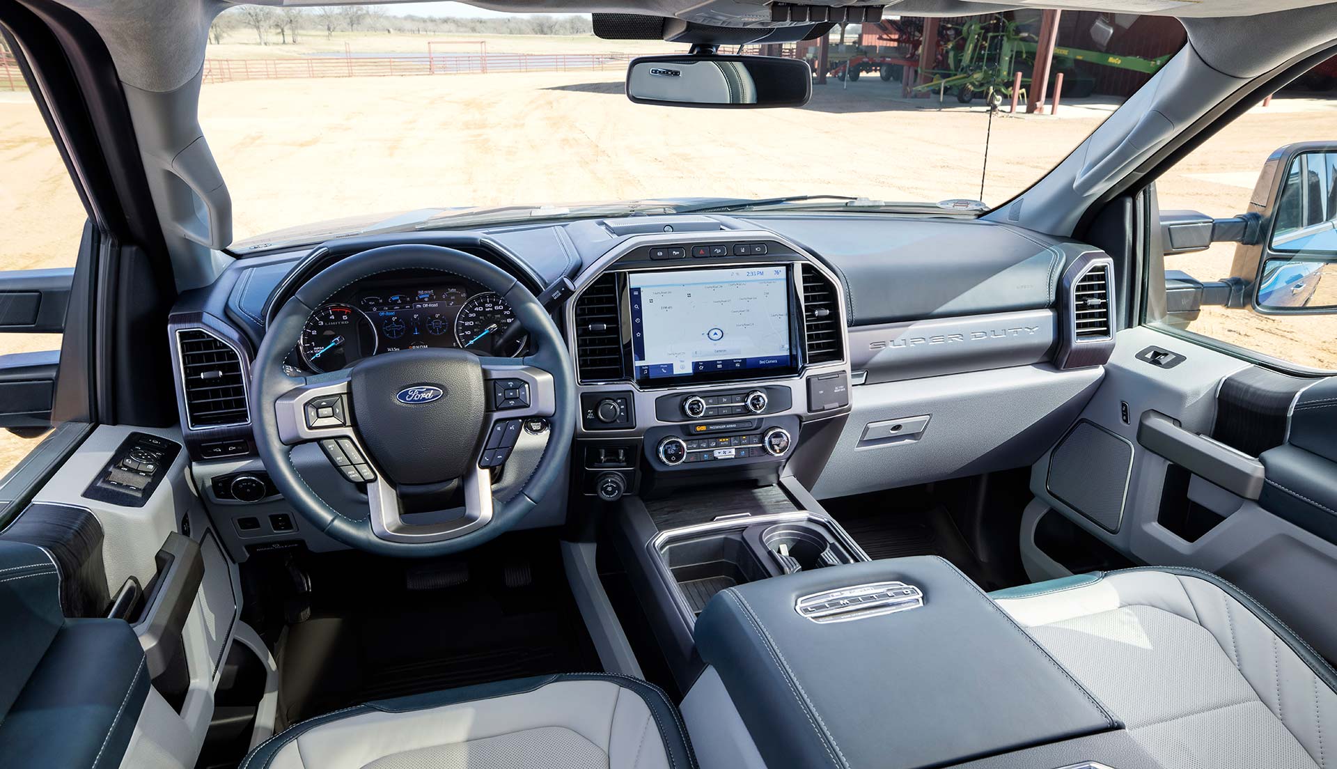 Interior Ford Super Duty Limited 2022
