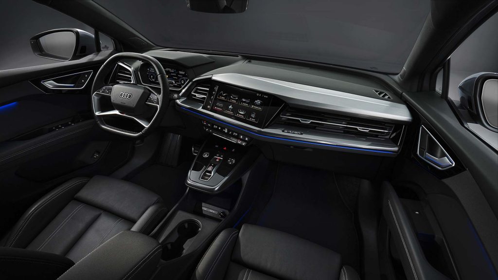 Interior Audi Q4 Sportback e-tron