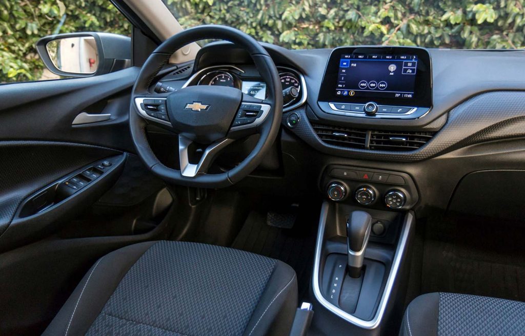 Interior Chevrolet Onix 2021
