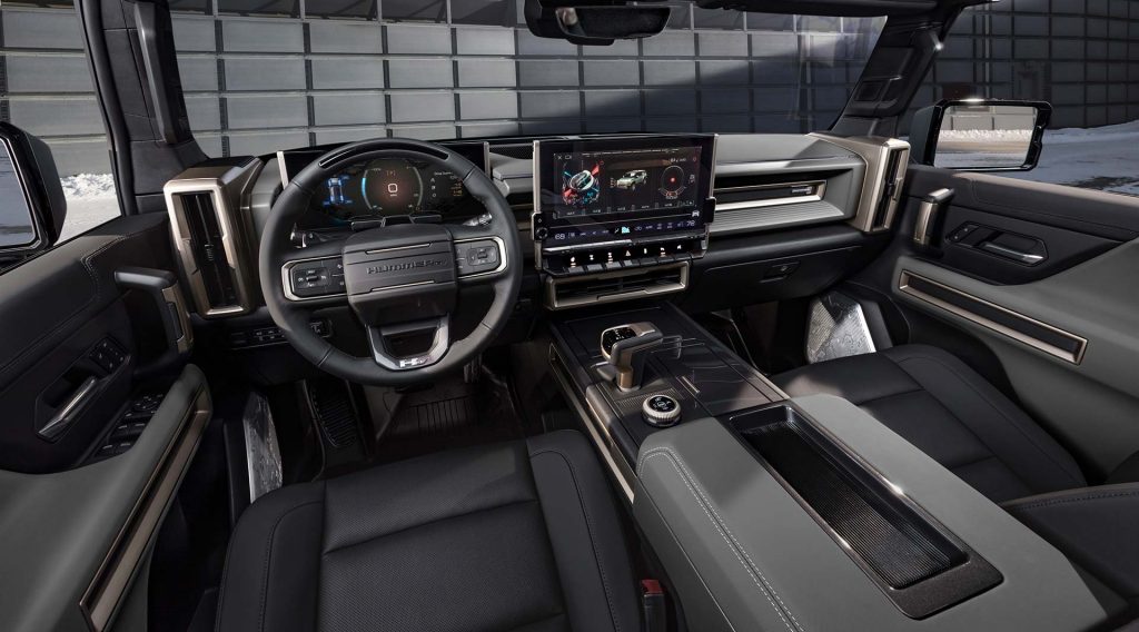Interior GMC Hummer EV SUV