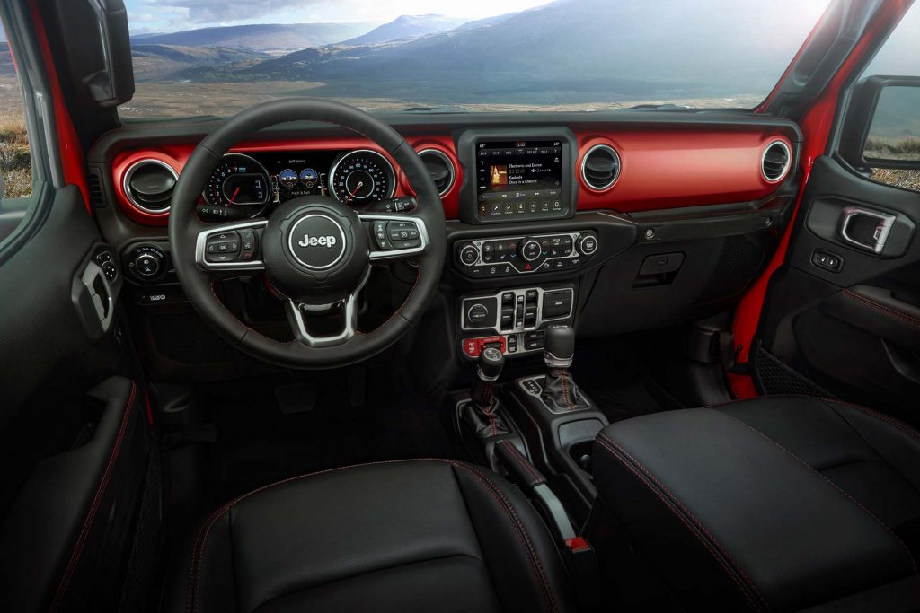 Interior Jeep Gladiator