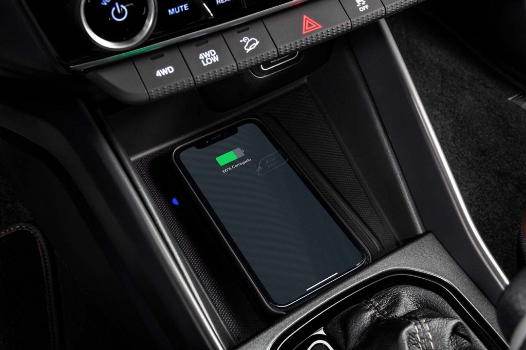 Cargador inalámbrico Fiat Toro 2022