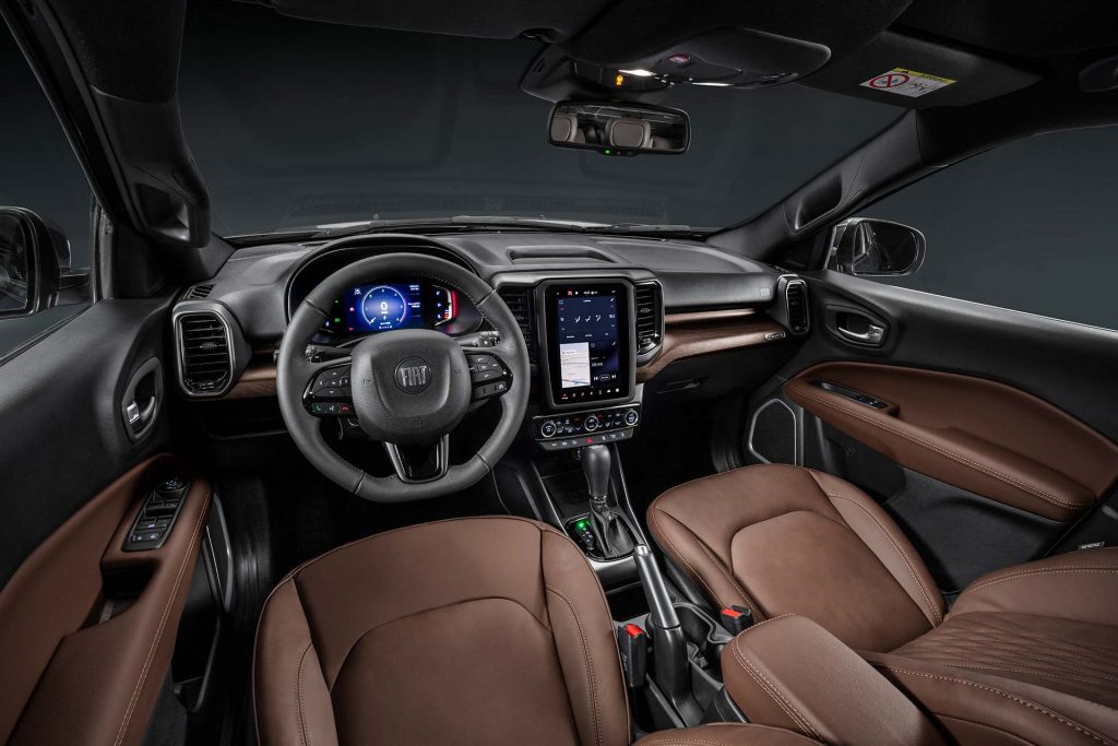 Interior Fiat Toro Ranch 2022