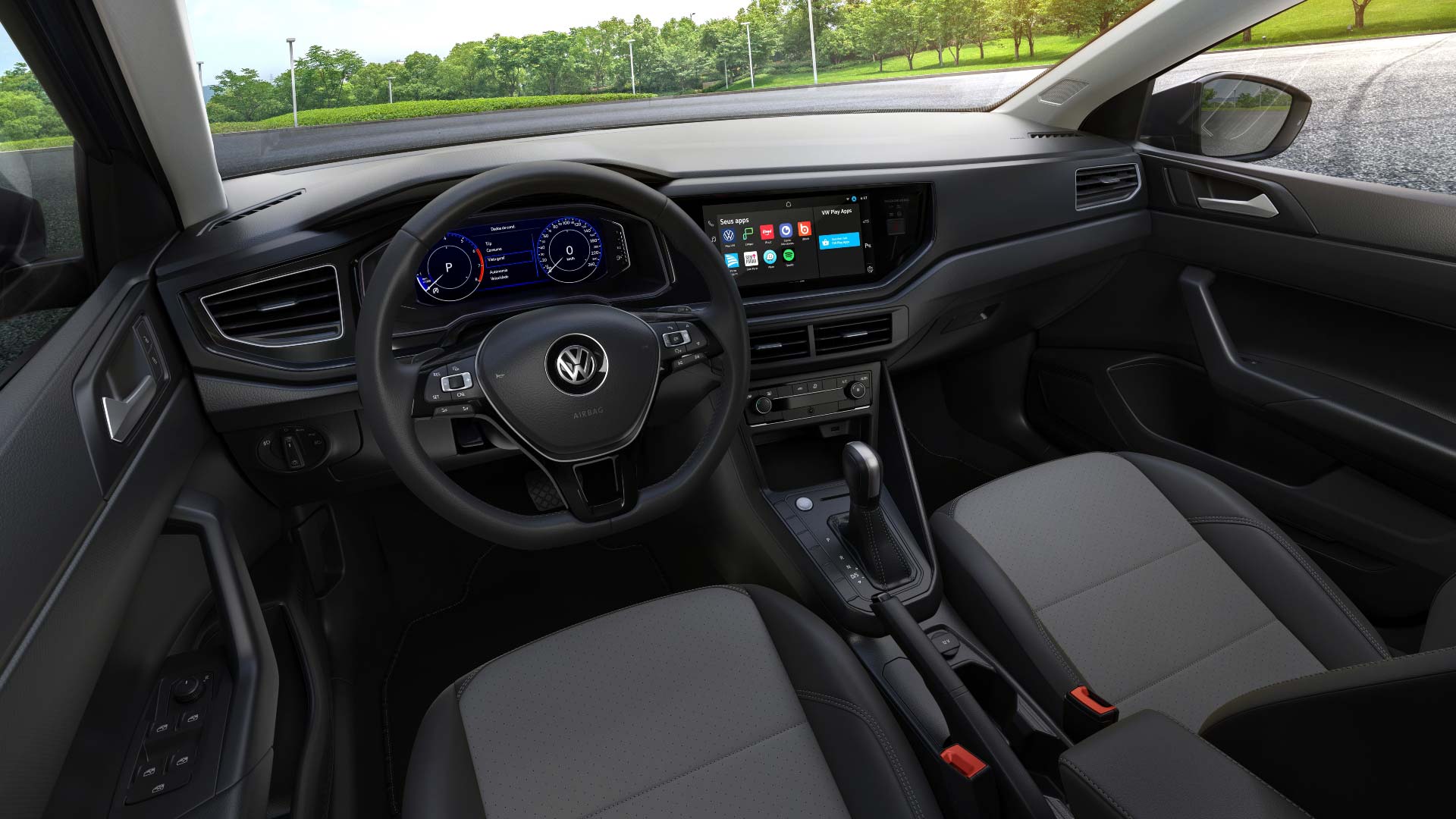 Interior Volkswagen Polo / Virtus 2022