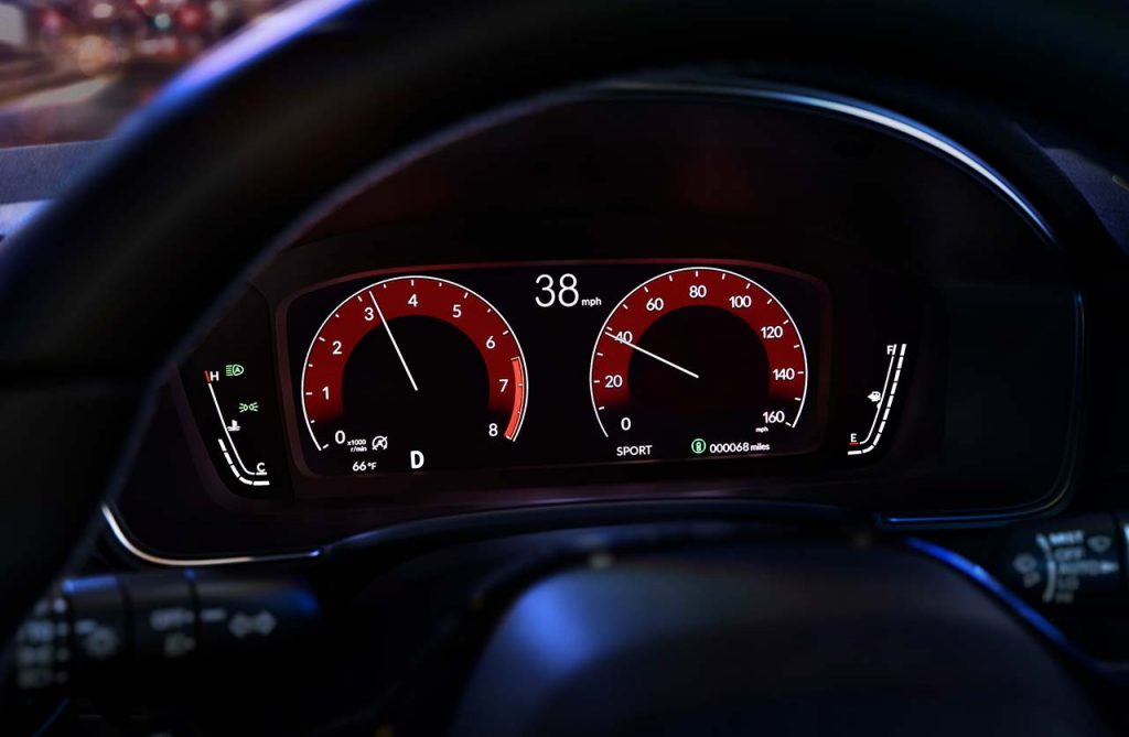 Tablero digital nuevo Honda Civic 2022
