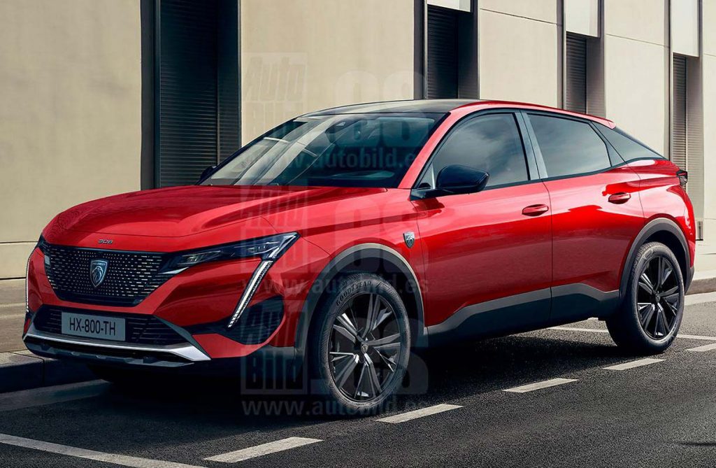 Peugeot 308 Cross render