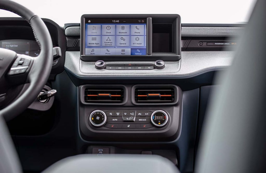Interior Ford Maverick