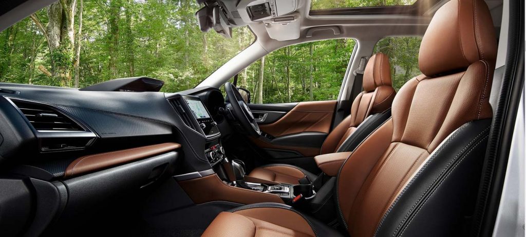 Interior Subaru Forester 2022