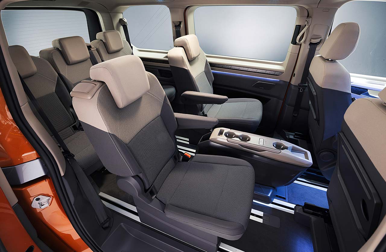 Interior Volkswagen Multivan T7