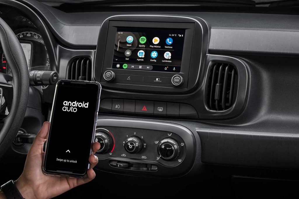 Android Auto Fiat Mobi 2021