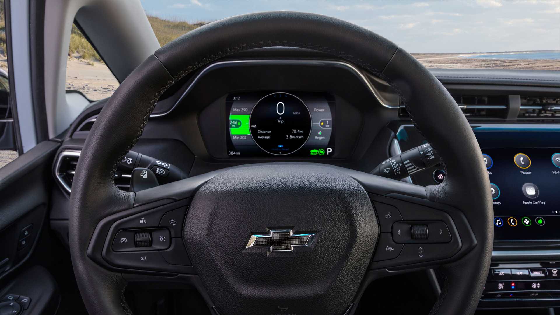 Interior Nuevo Chevrolet Bolt EV 2022