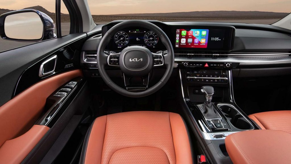 Interior Kia Carnival 2022