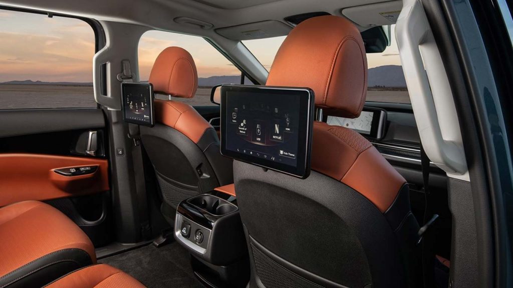 Interior Kia Carnival 2022