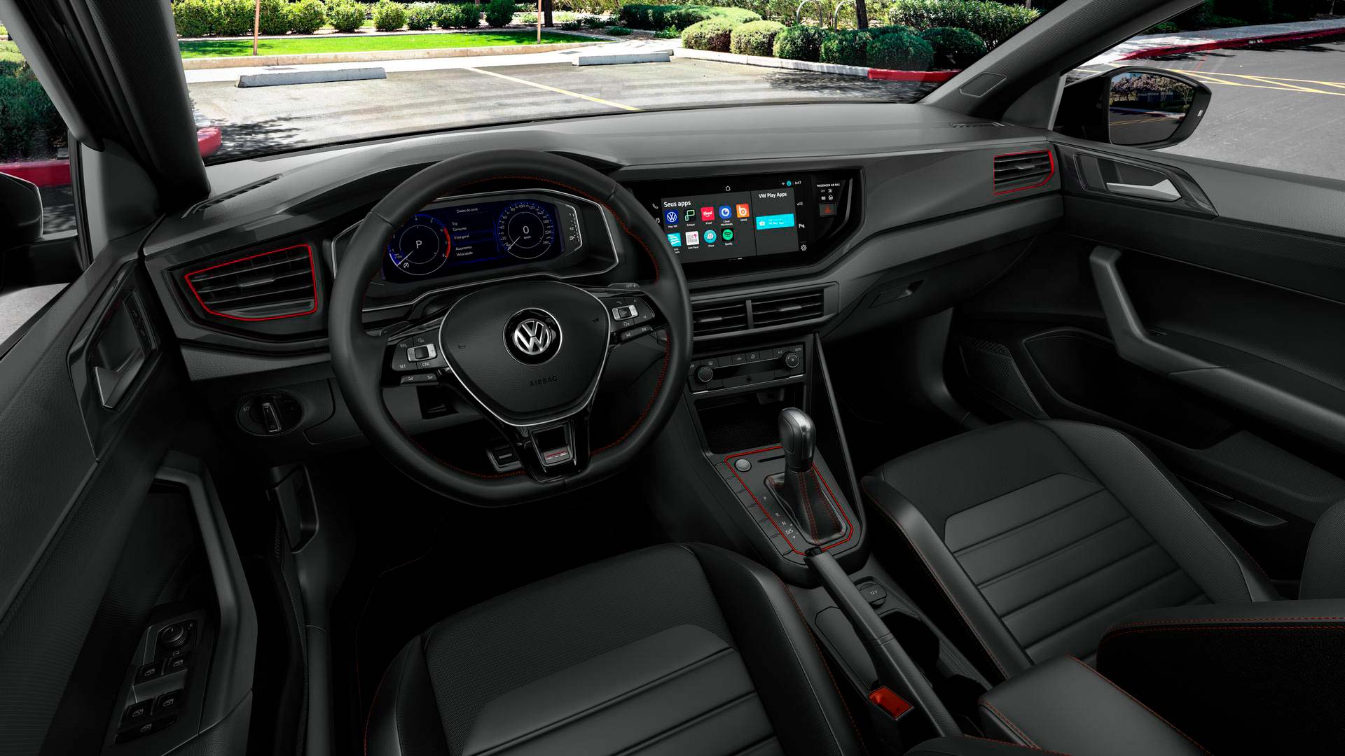 Interior Volkswagen Polo GTS 2022