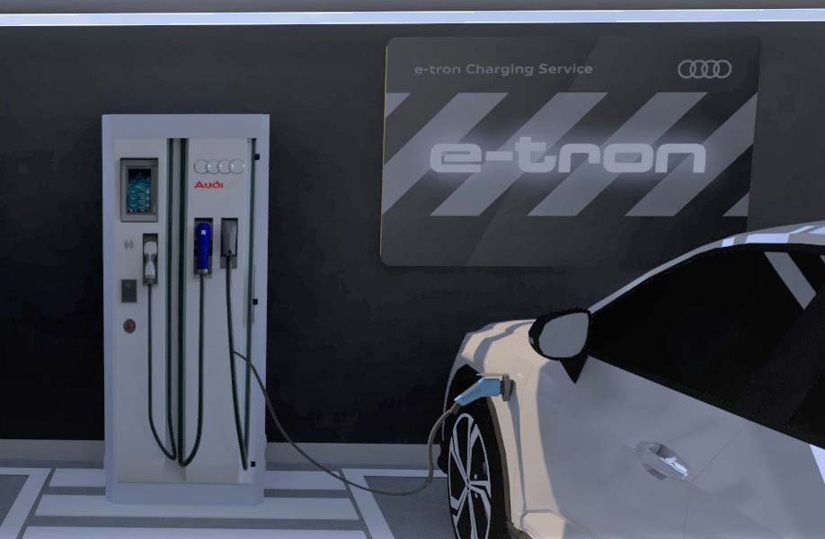 Audi inauguró su red de carga eléctrica en Argentina