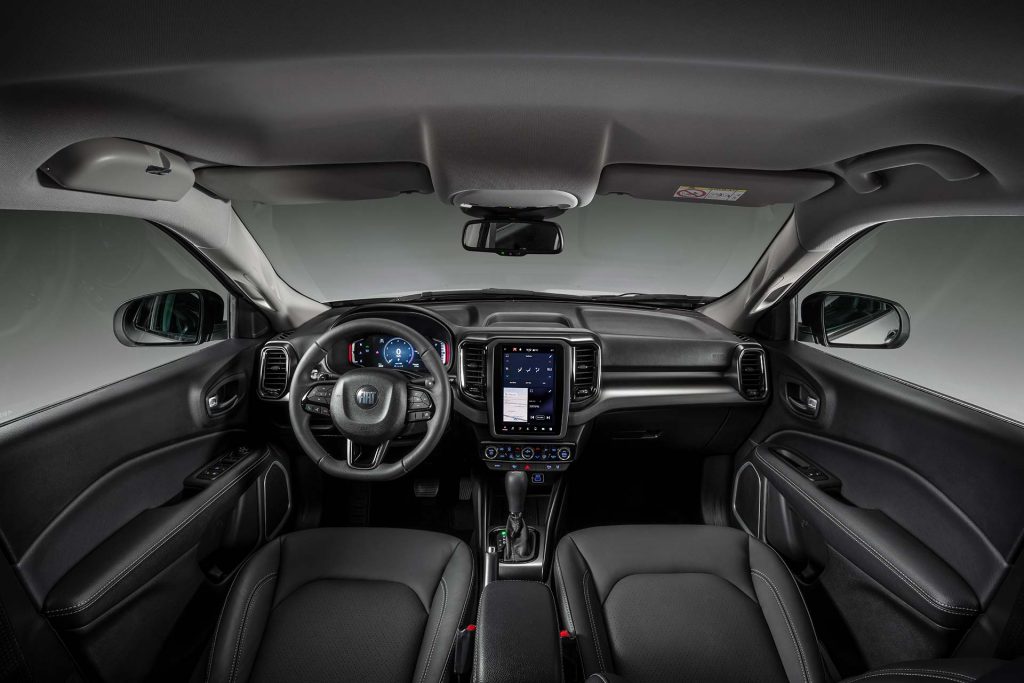 Interior Fiat Toro 2022 Volcano