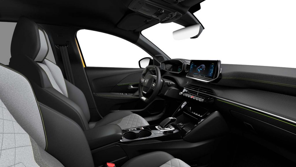 Interior Peugeot e-208 GT
