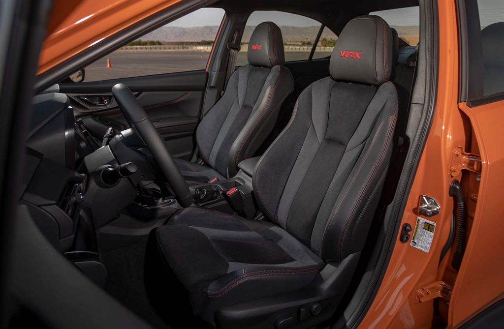 Butacas Subaru WRX 2022