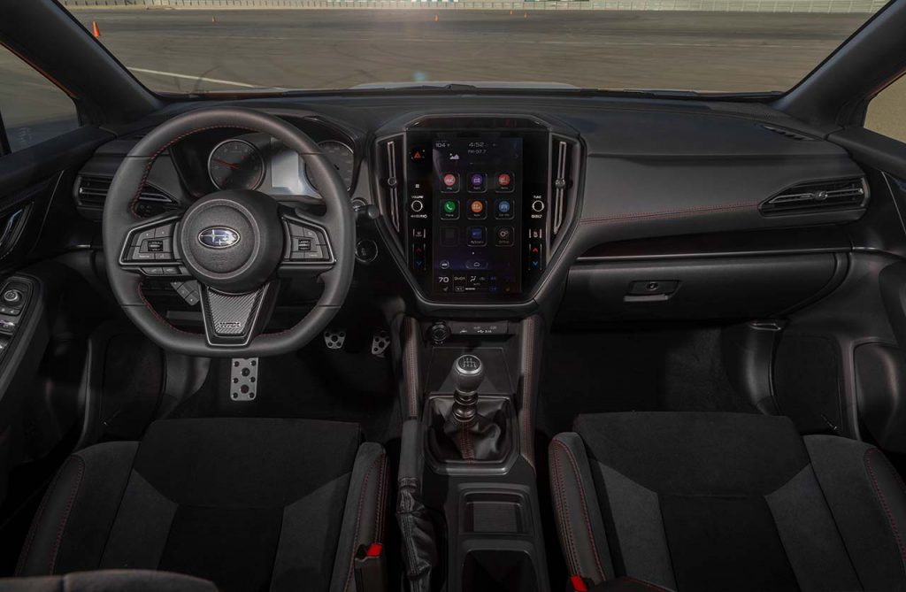 Interior Subaru WRX 2022