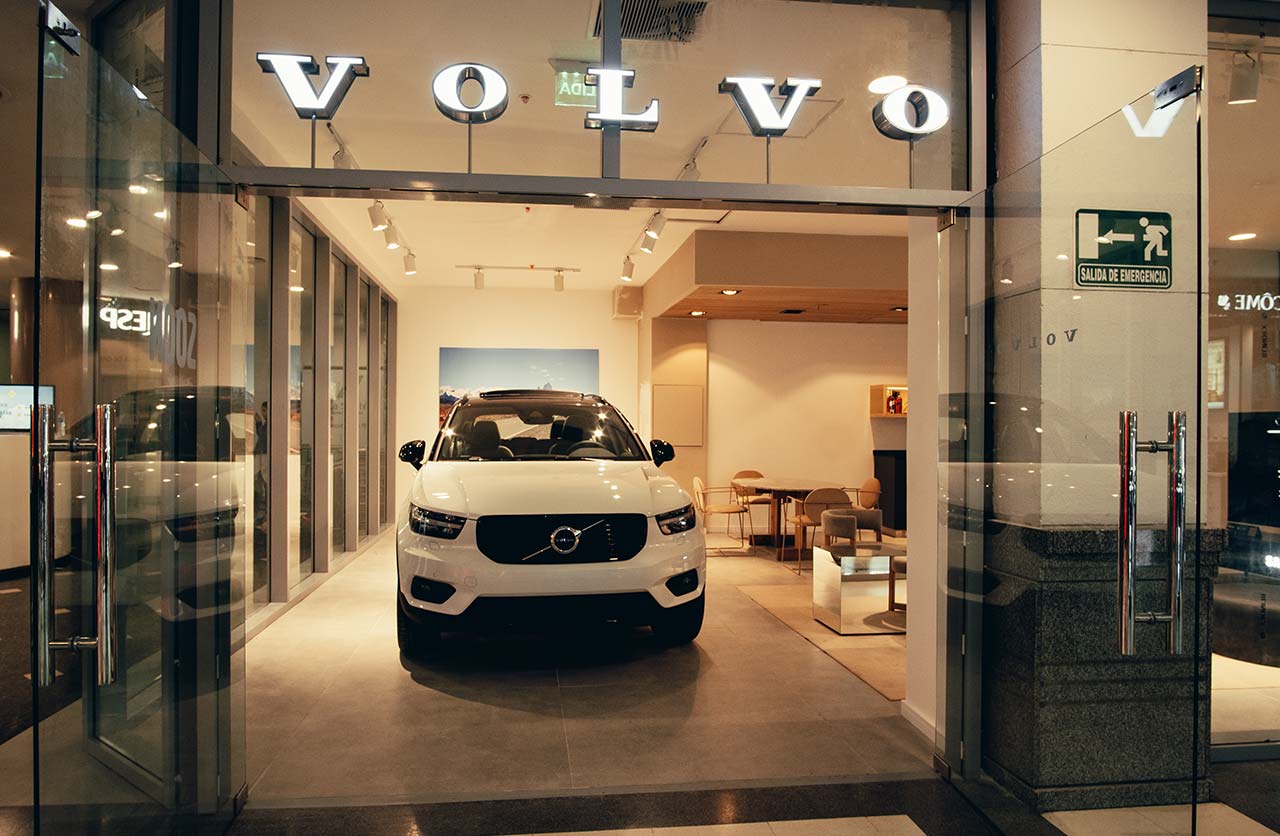 Volvo lanzó un Concept Store en Argentina