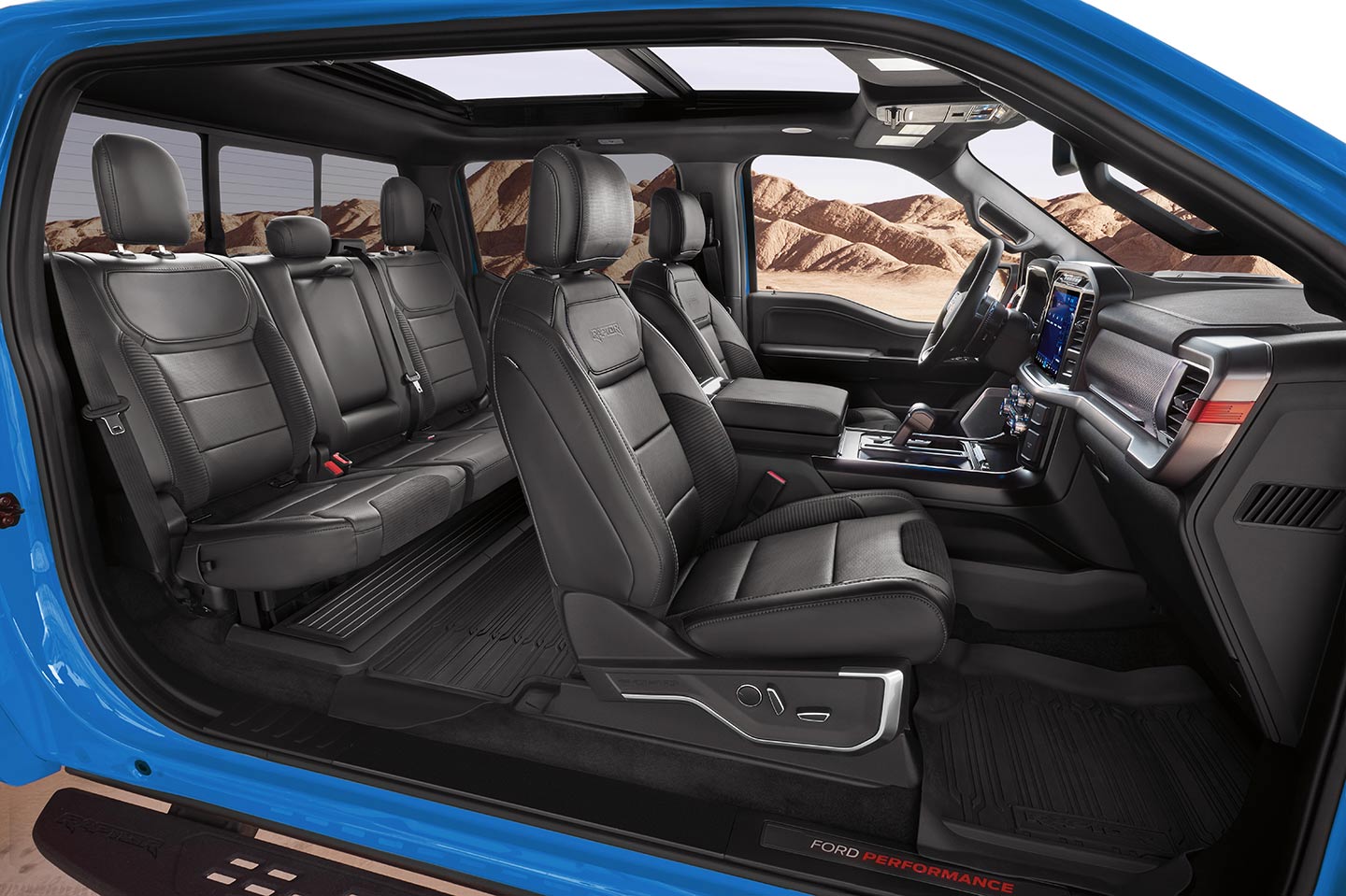 Interior nueva Ford F-150 Raptor 2021