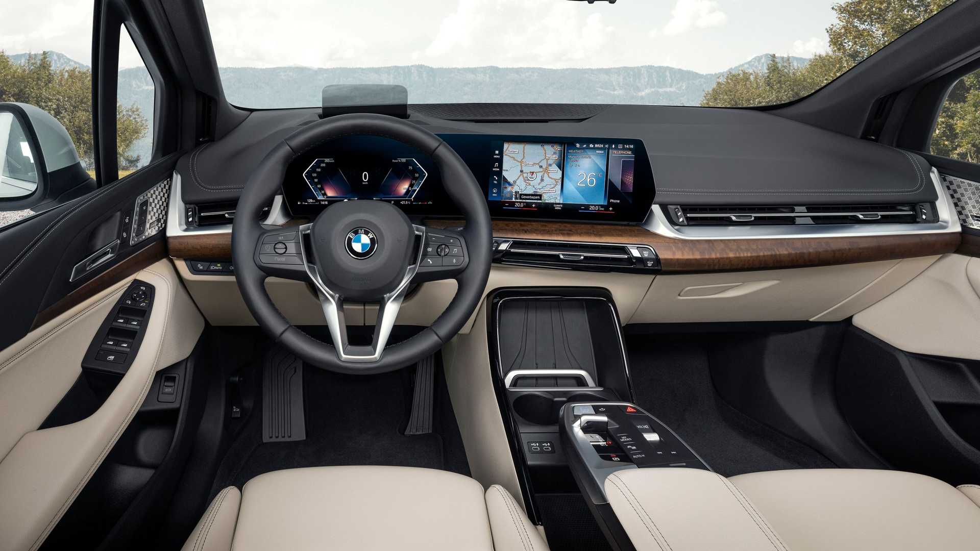 BMW Serie 2 active tourer interior