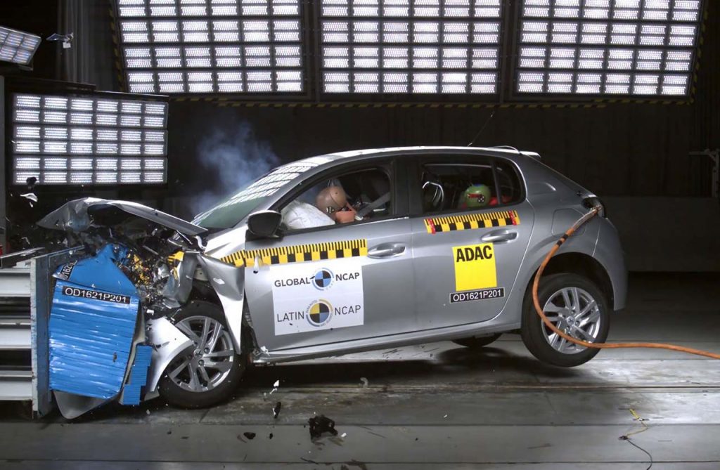 Peugeot 208 seguridad