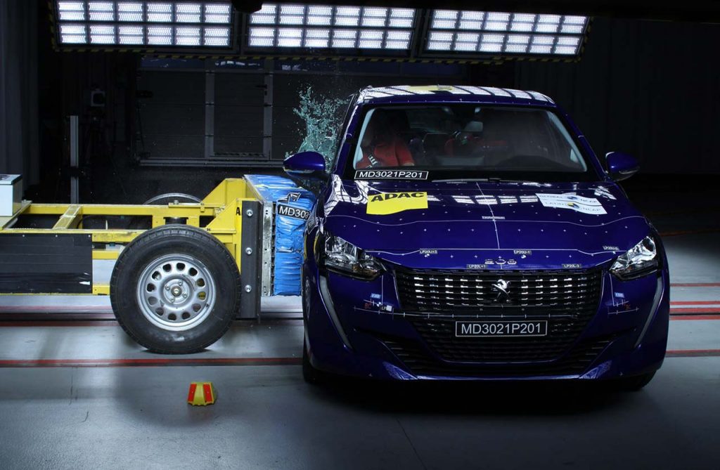 Peugeot 208 seguridad
