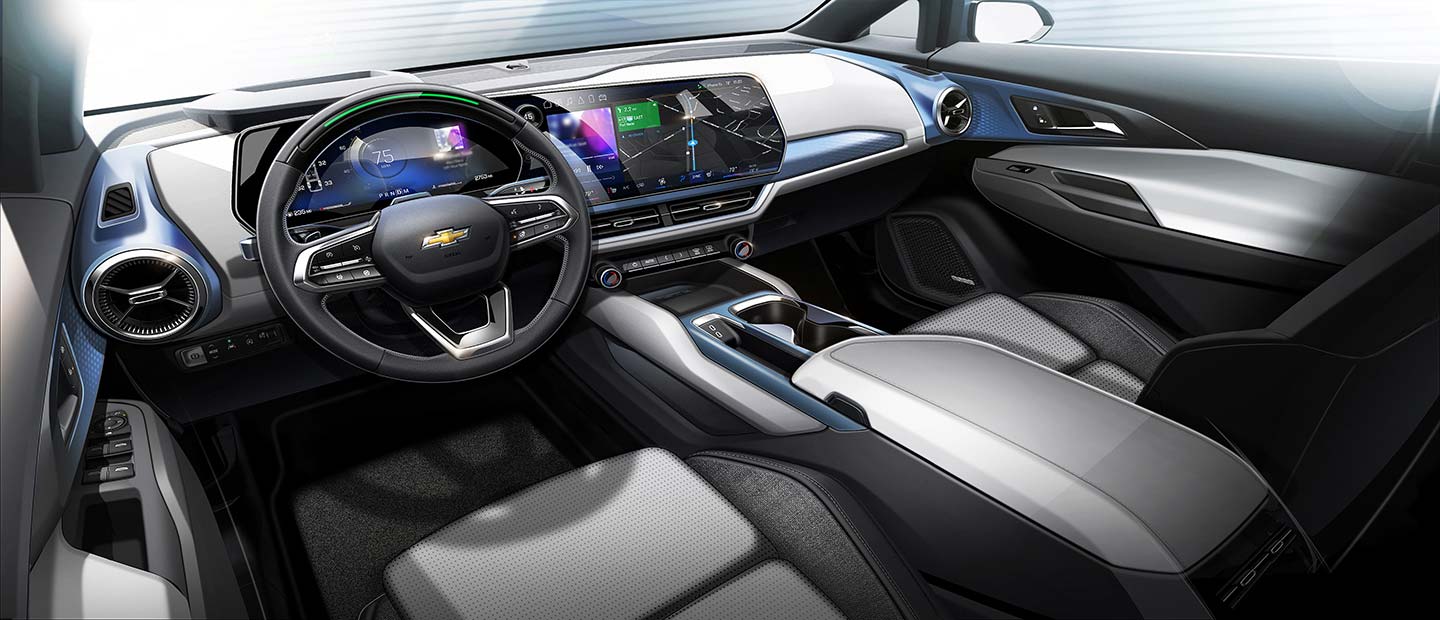 Interior Chevrolet Equinox EV eléctrico