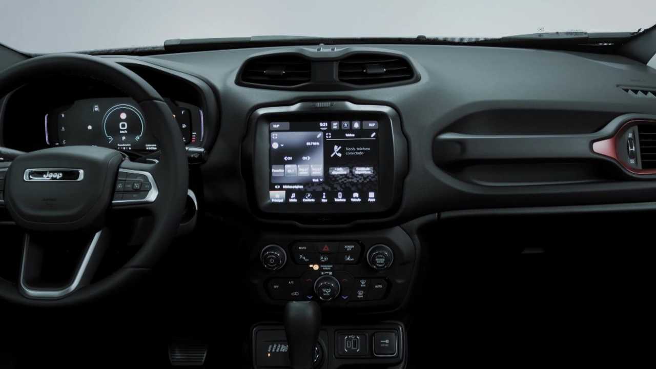 Interior nuevo Jeep Renegade