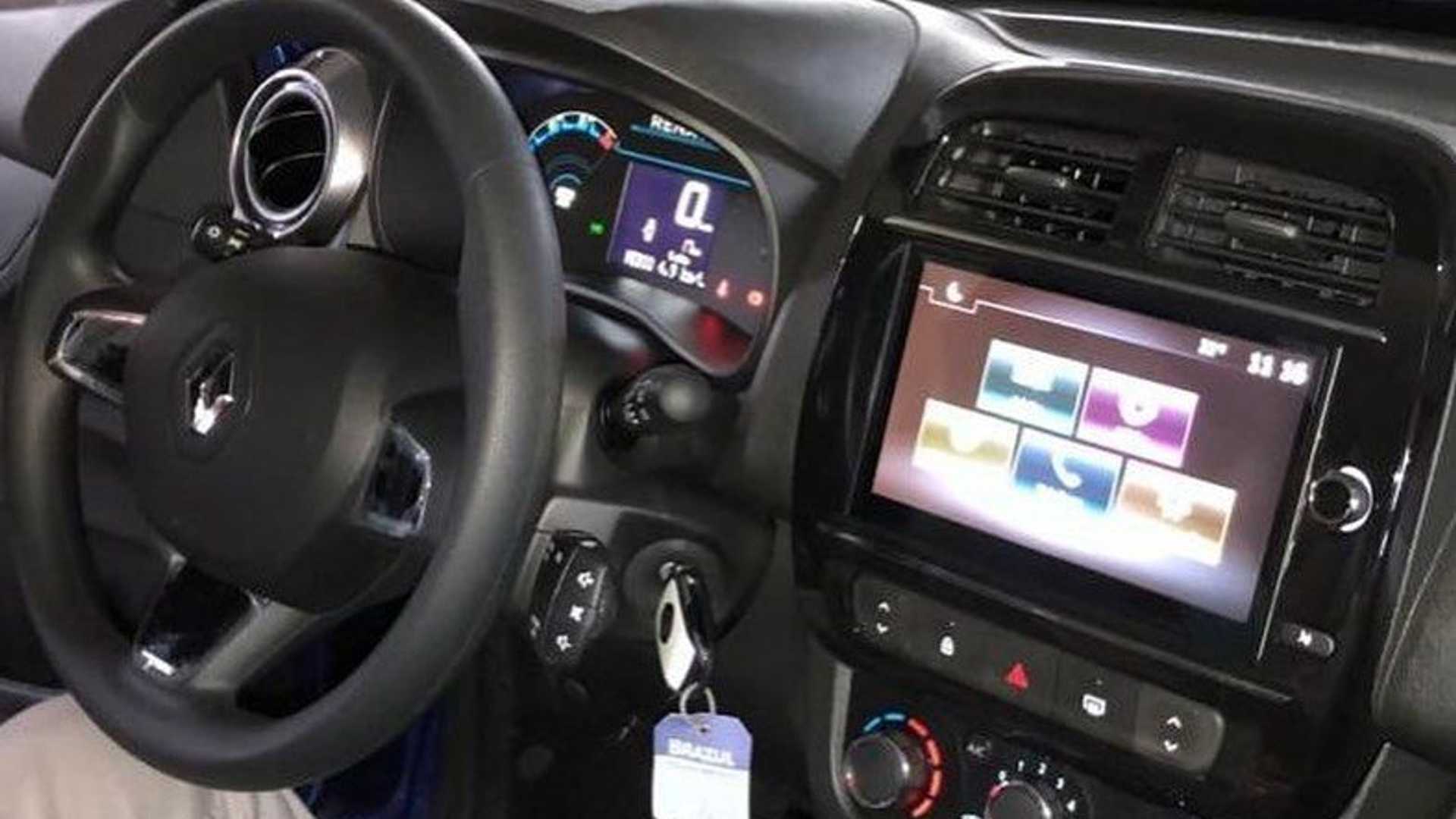 Interior Renault Kwid 2023 restyling
