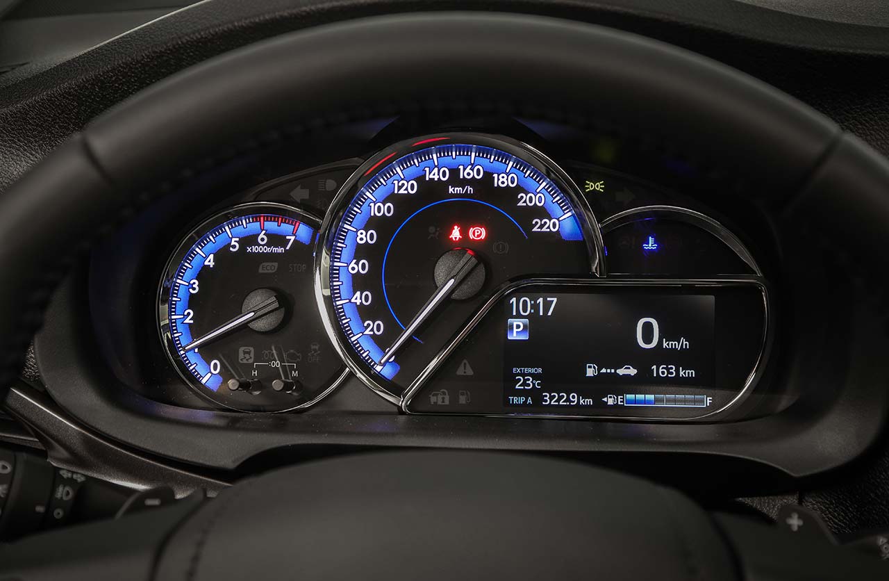Interior nuevo Toyota Yaris