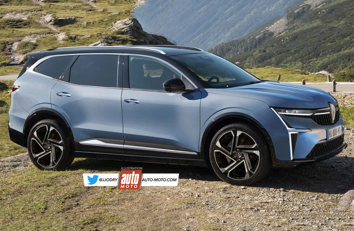Renault tendría un nuevo SUV con siete plazas