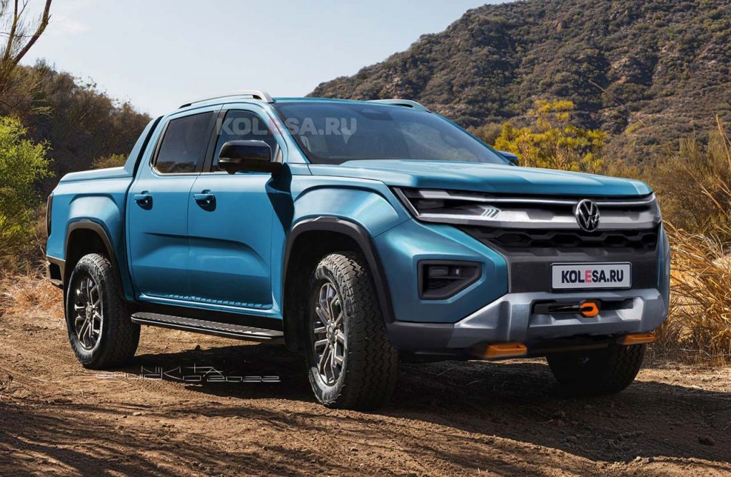 Nueva Volkswagen Amarok 2023 render