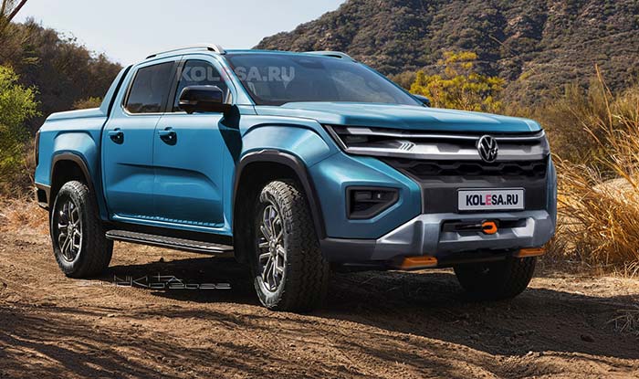 Nueva Volkswagen Amarok 2023 render